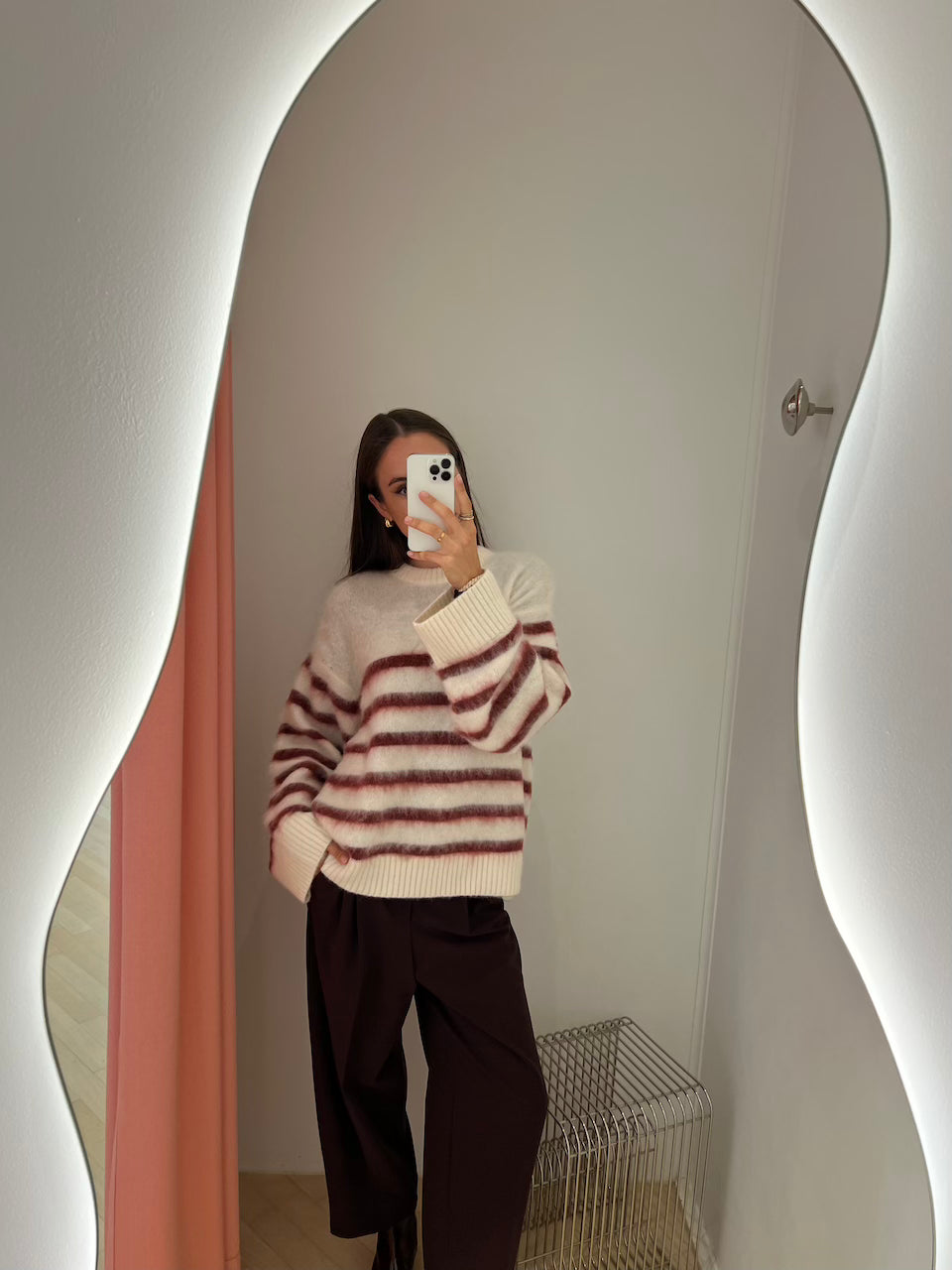 Noa Crop Pants Fluid Cade barolo