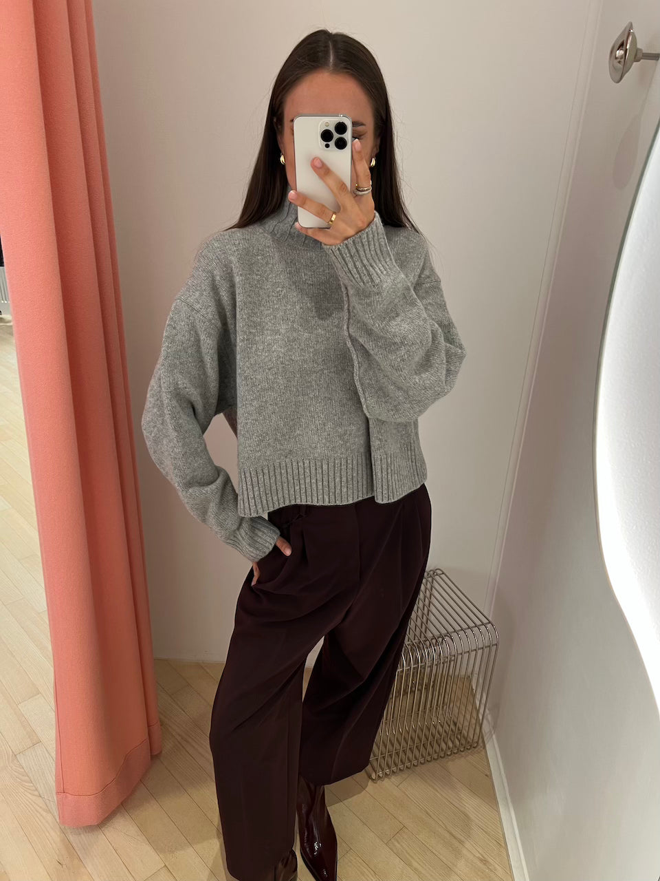 Noa Crop Pants Fluid Cade barolo