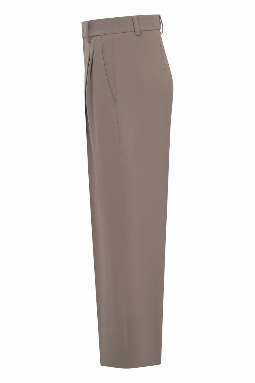 Noa Crop Pants Fluid Cade taupe