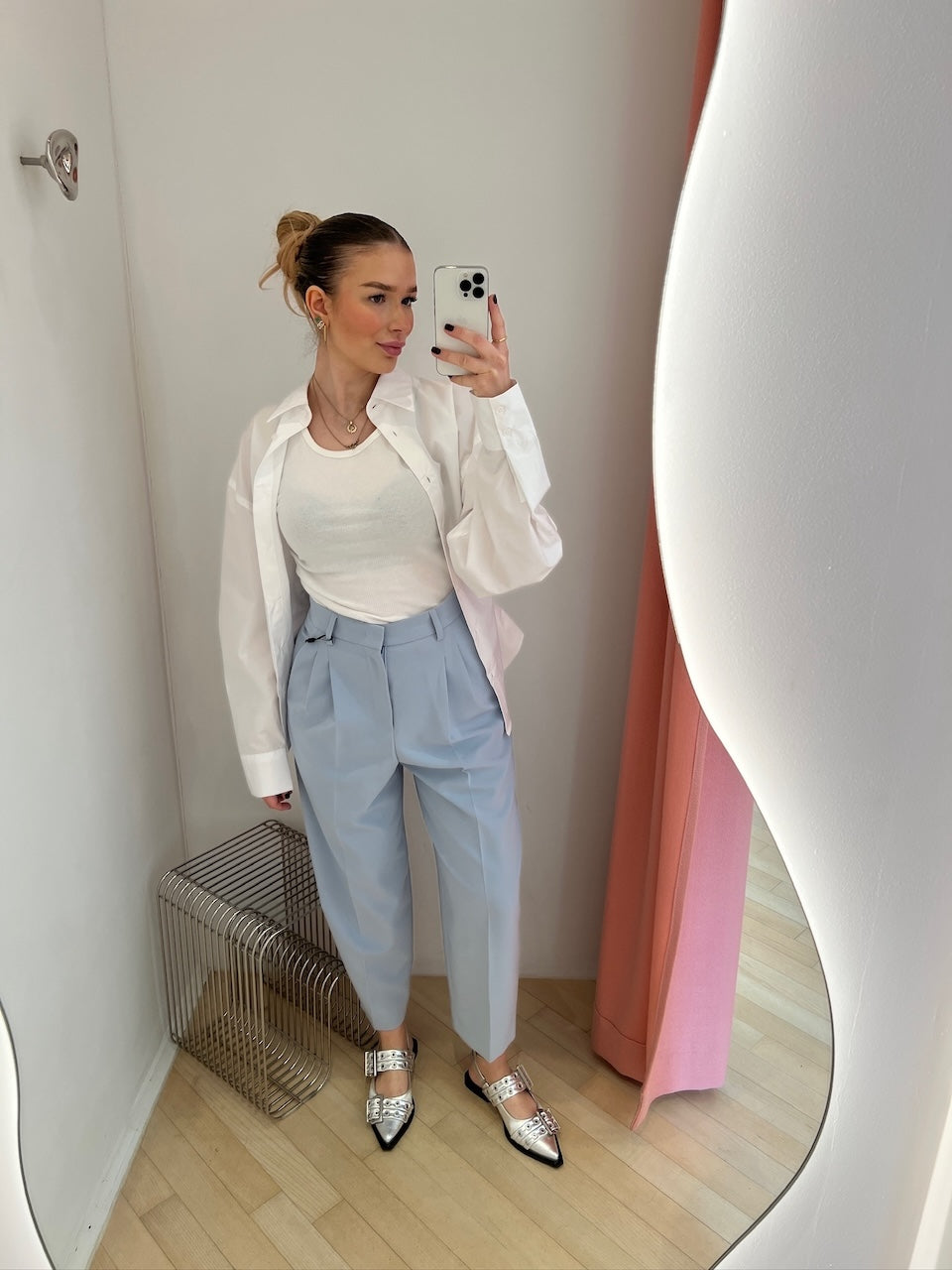 Noa Crop helllblau