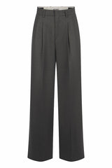 Noa Pants Cashmere Touched Flannel castlerock