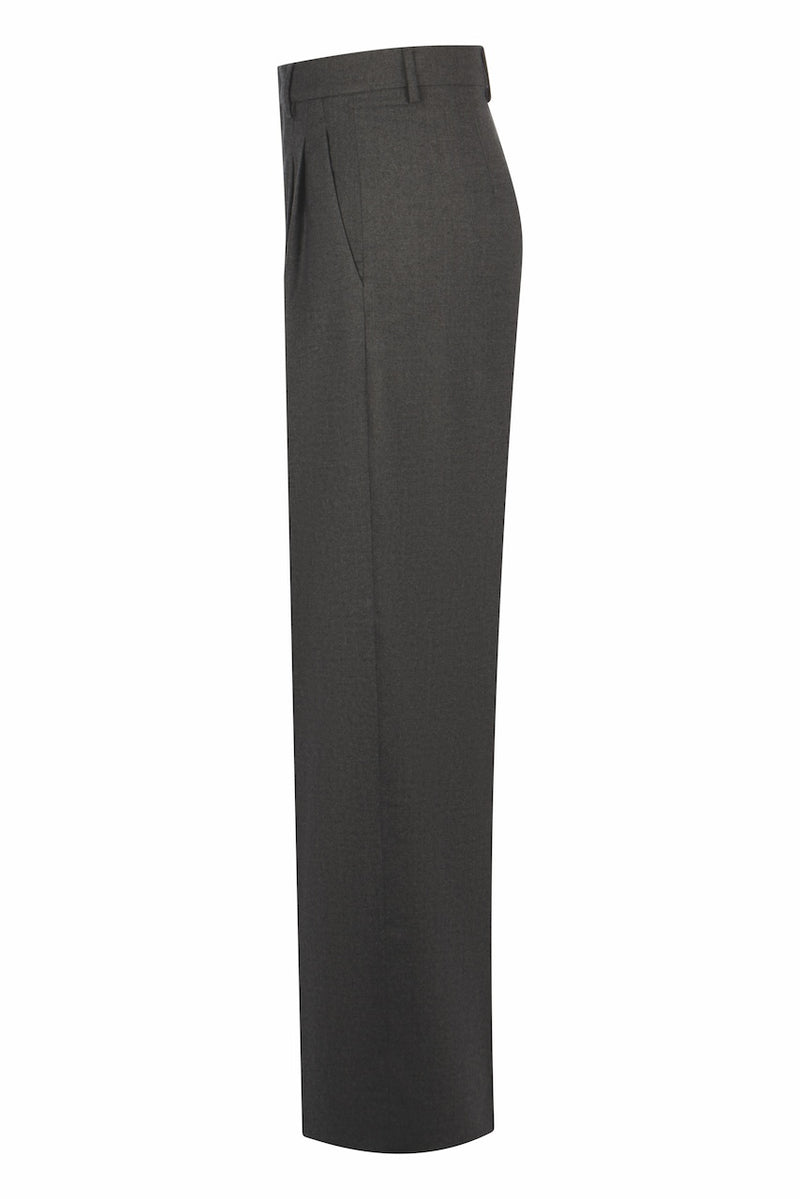 Noa Pants Cashmere Touched Flannel castlerock