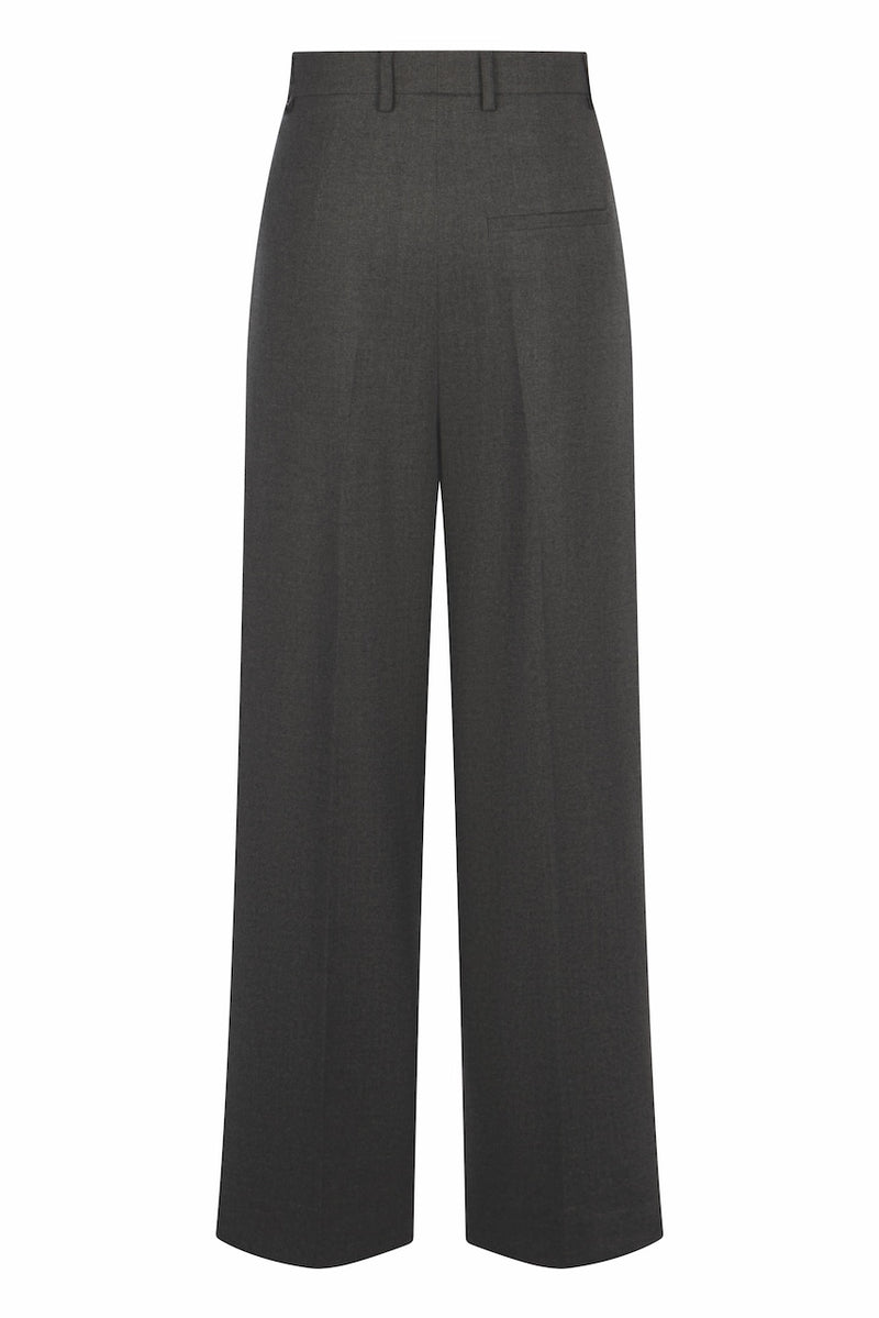 Noa Pants Cashmere Touched Flannel castlerock