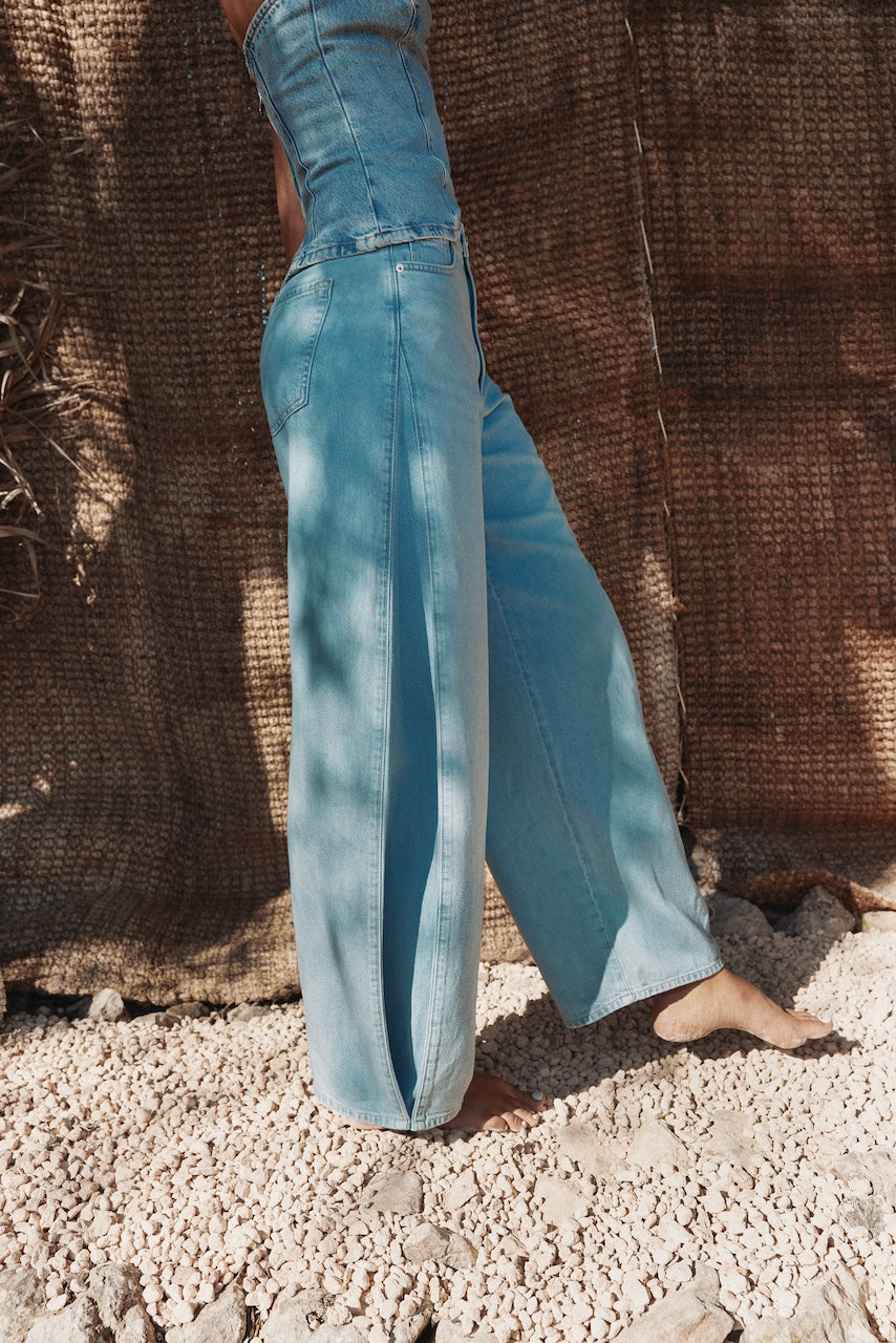 Tayra Jeans hellblau