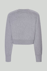 Firm Knit Cropped Jumper lunar rock