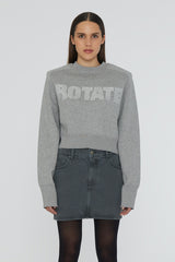Firm Knit Cropped Jumper lunar rock