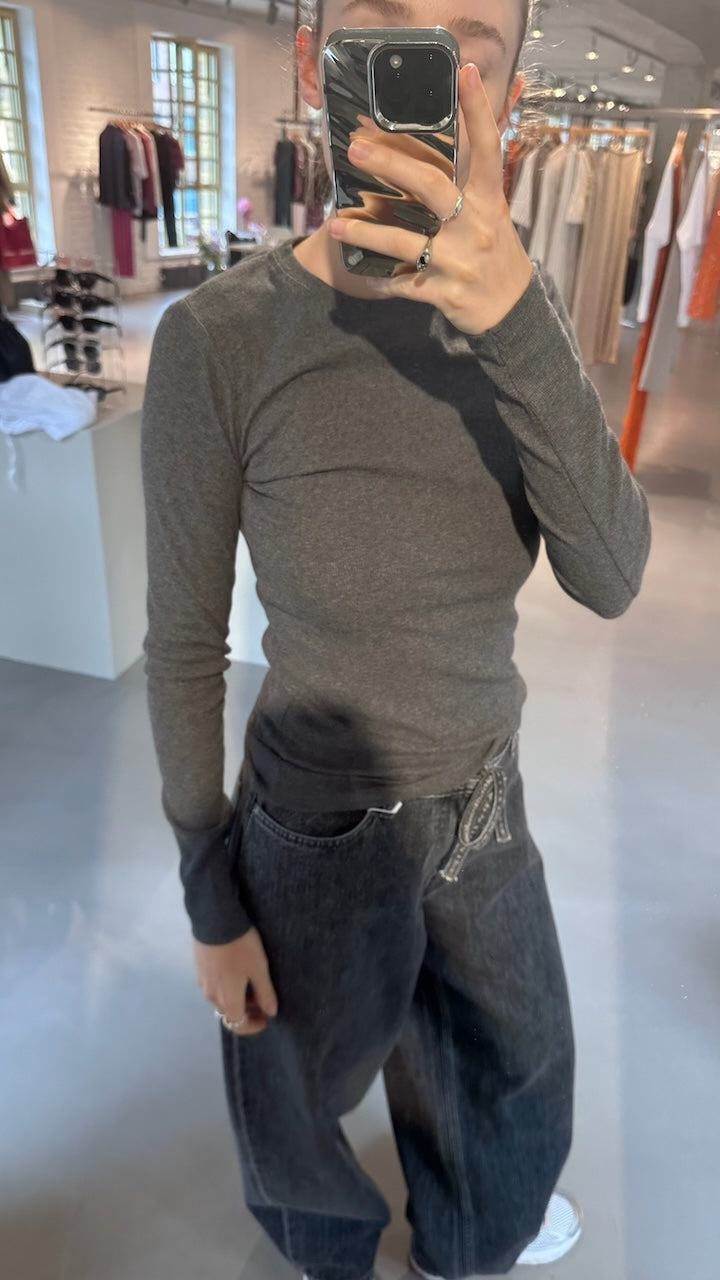 Alexa Longsleeve dark grey