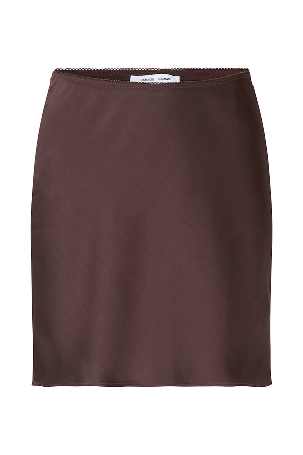 Saagneta Short Skirt brown stone
