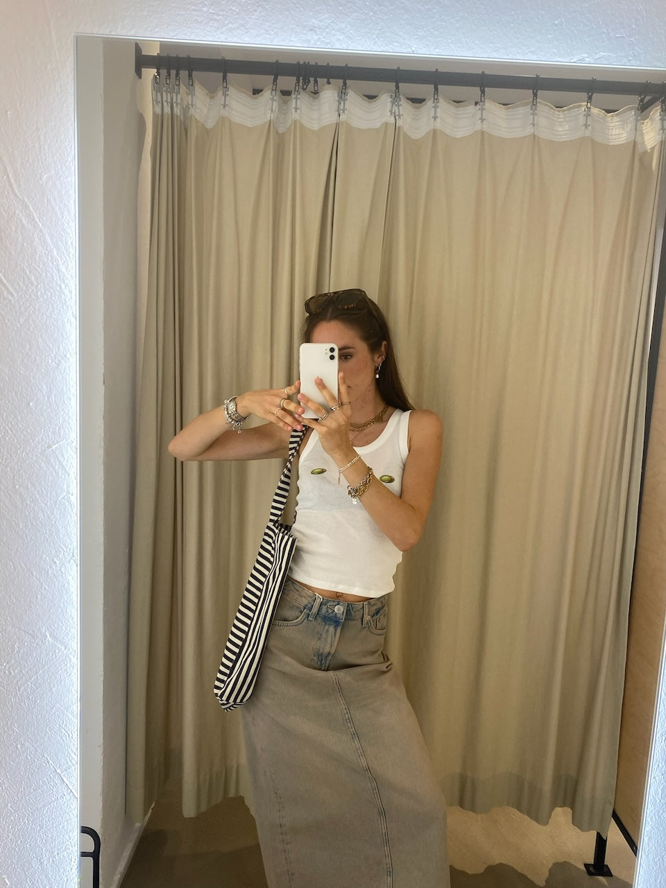 Salesie Long Skirt tinted earth