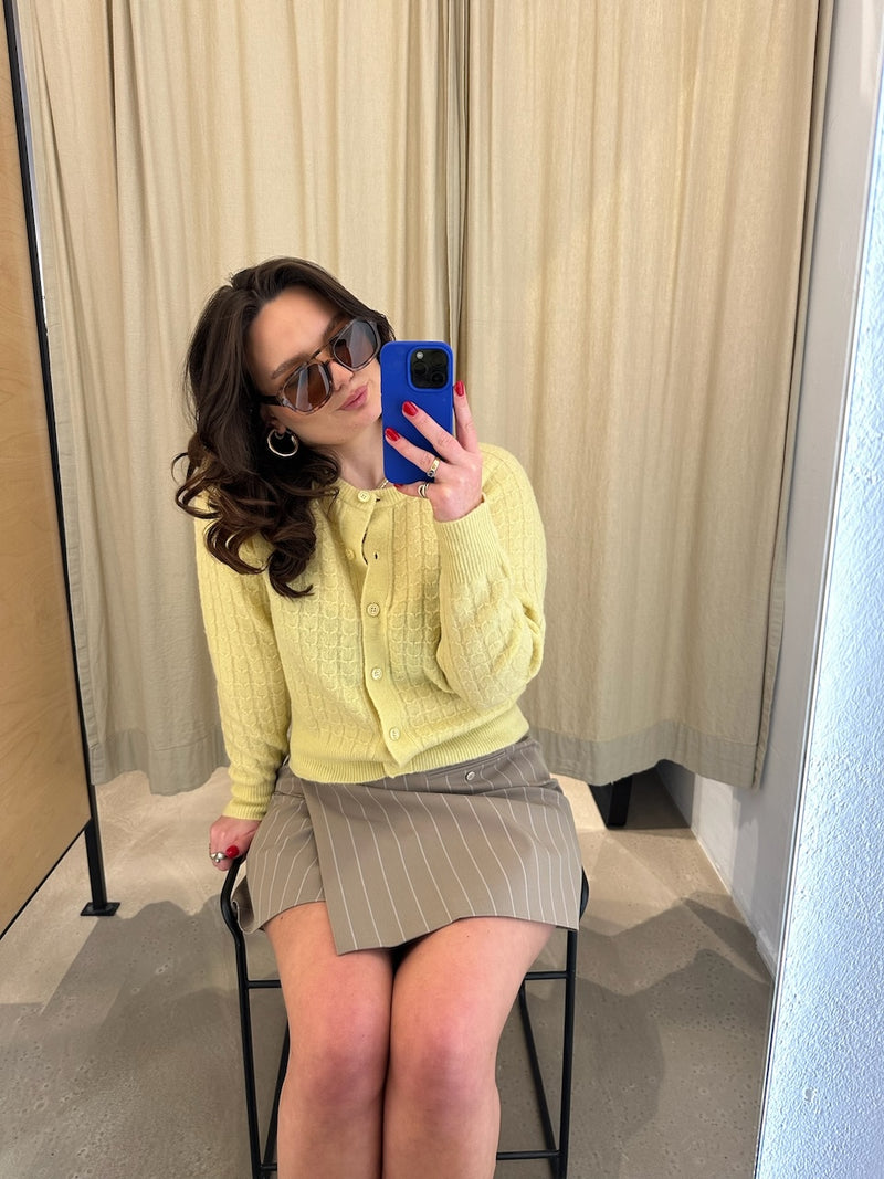 Saneem Skirt greige