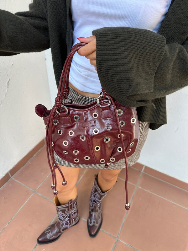 Daphne Bag cabernet