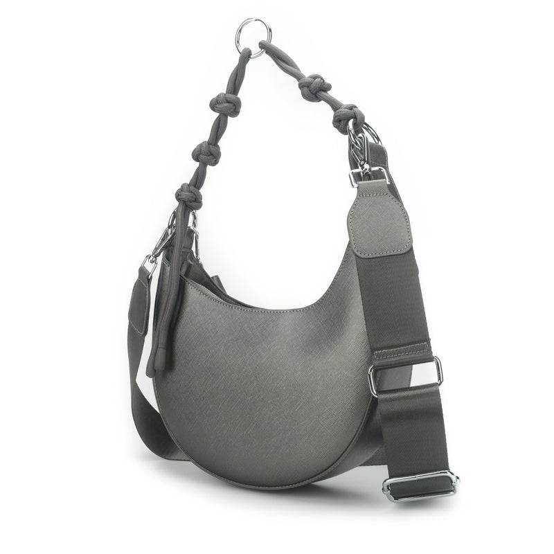 Helene Shoulder Bag dark chrome