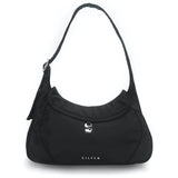 Thea Buckle Shoulder Bag black