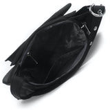 Thea Buckle Shoulder Bag black