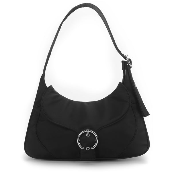 Thea Buckle Shoulder Bag black