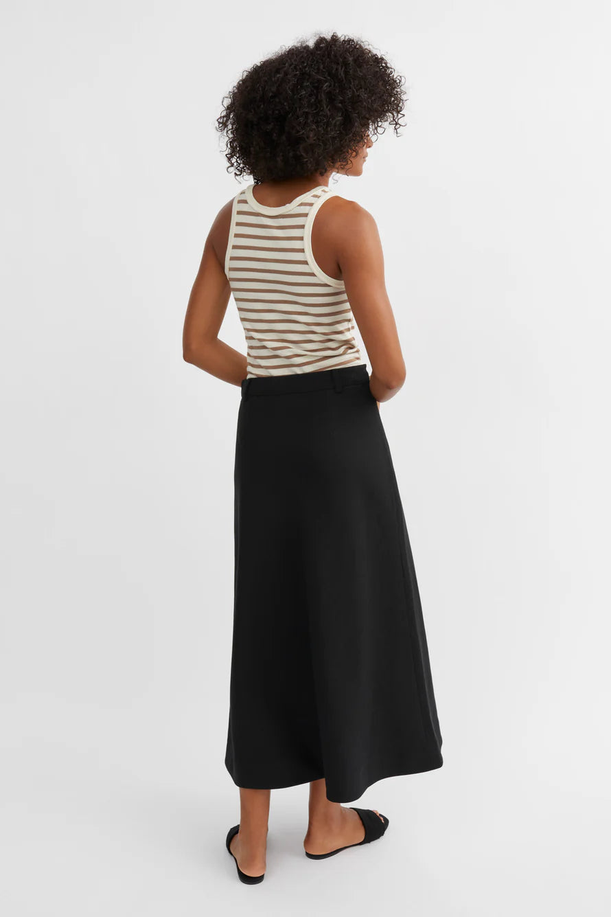 Loui Tank Top light brown stripes