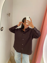 Edgar Shirt dark brown