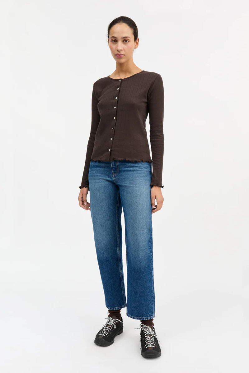 Edie Cardigan dark brown