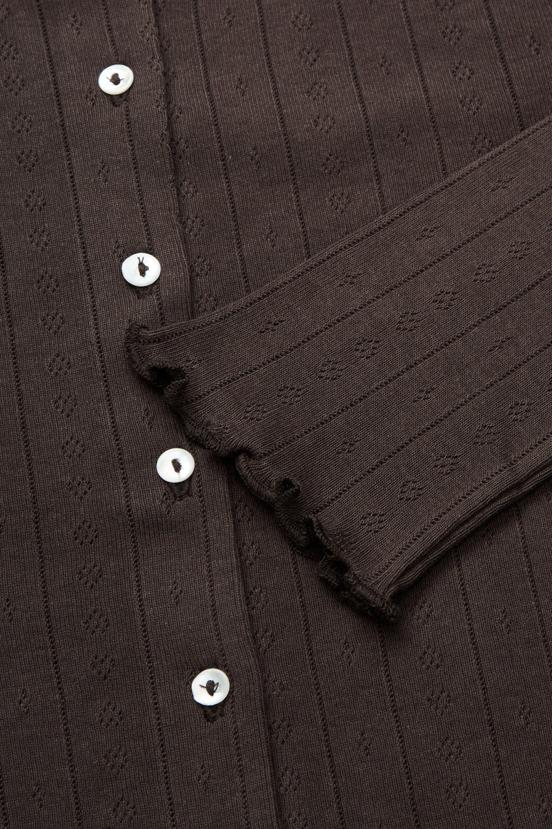 Edie Cardigan dark brown