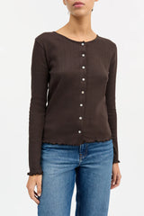 Edie Cardigan dark brown