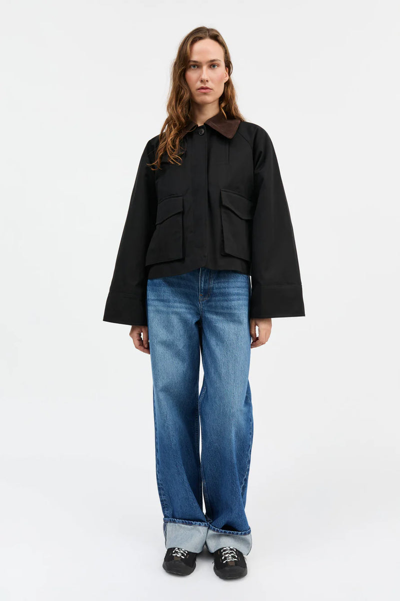 Gaby City Jacket black/brown