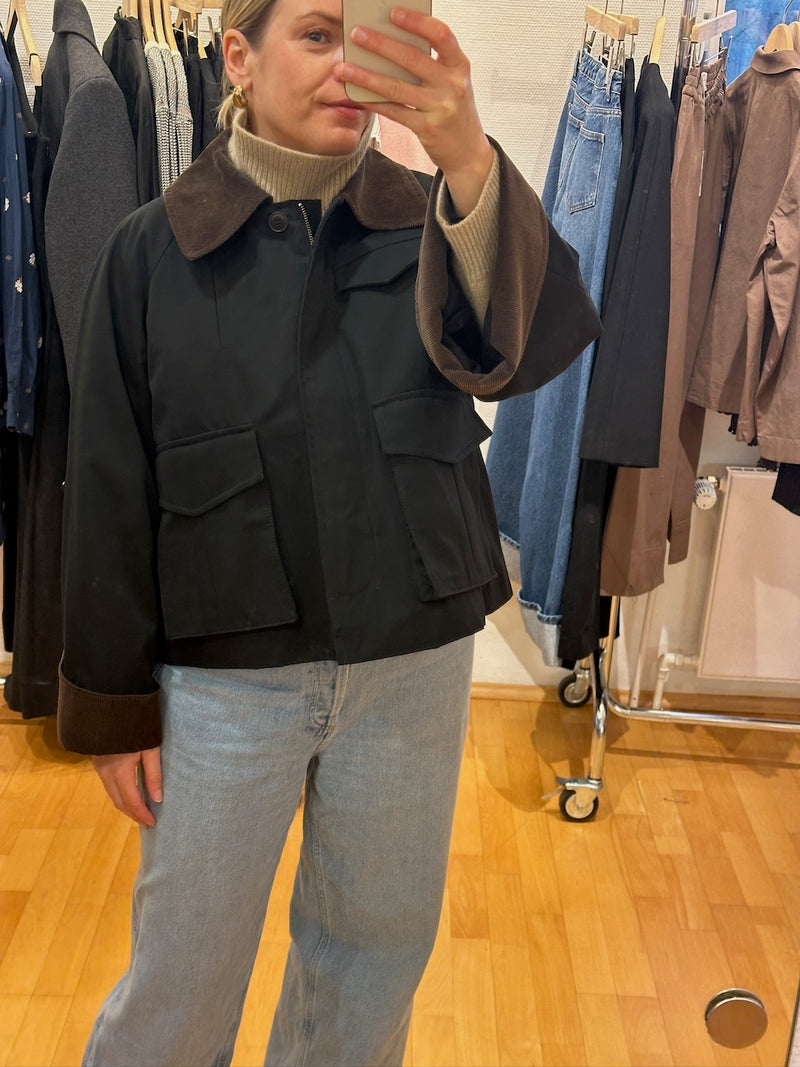 Gaby City Jacket black/brown