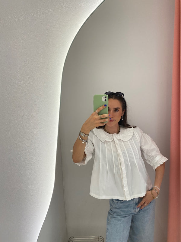 Viola Blouse optic white
