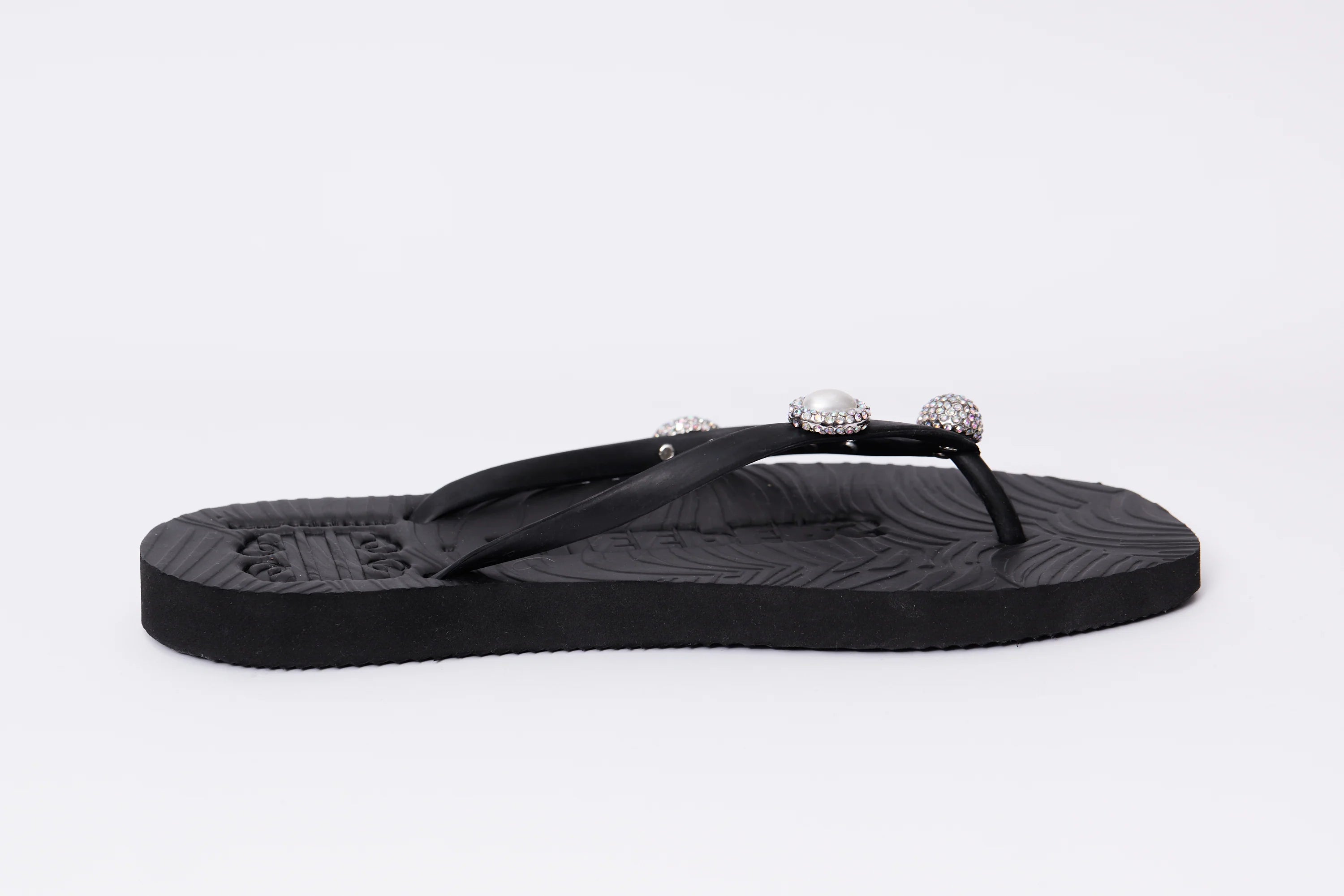 Tapered Flip Flop pearl ibiza black