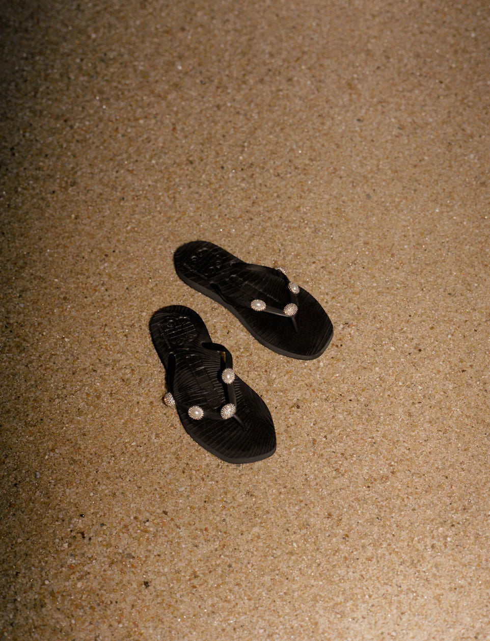 Tapered Flip Flop pearl ibiza black