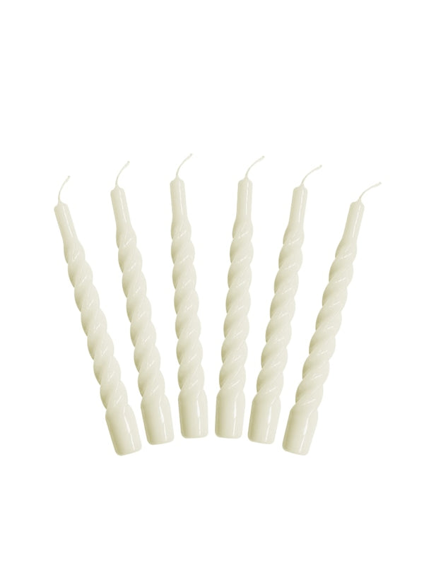 Twisted Candle creme