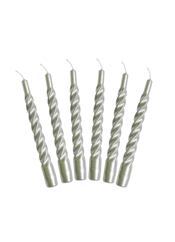 Twisted Candle silver