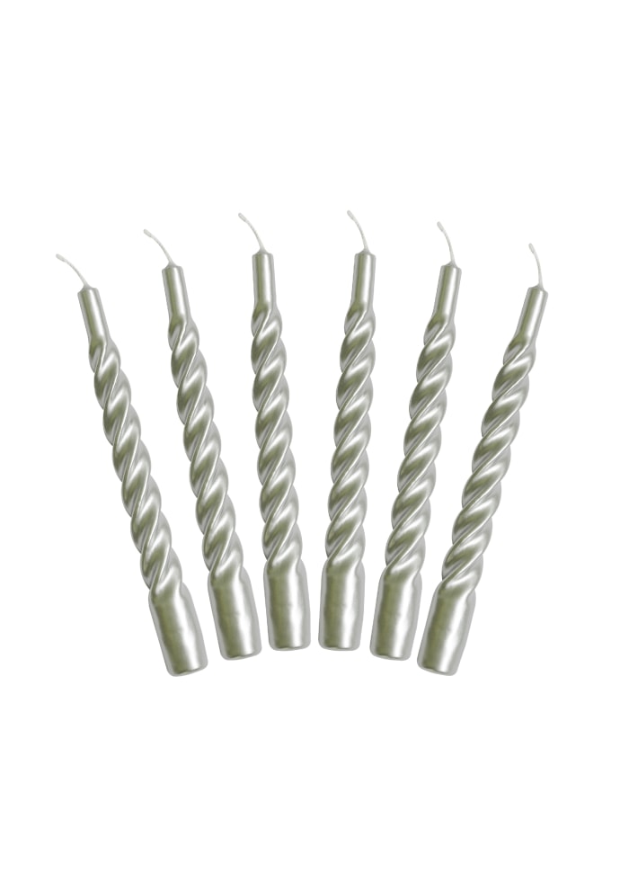 Twisted Candle silver