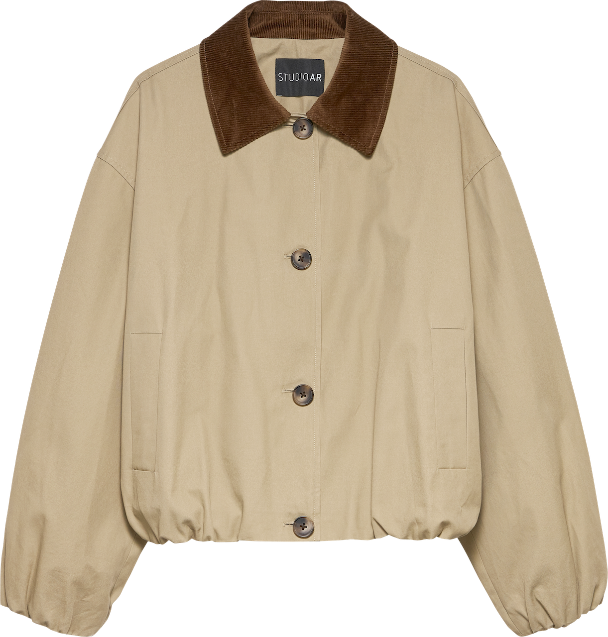 Camila Cotton Twill Jacket olive