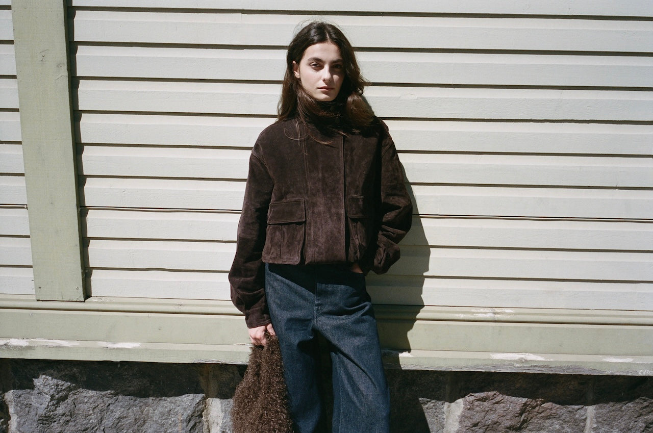 Willow Suede Jacket velvet brown