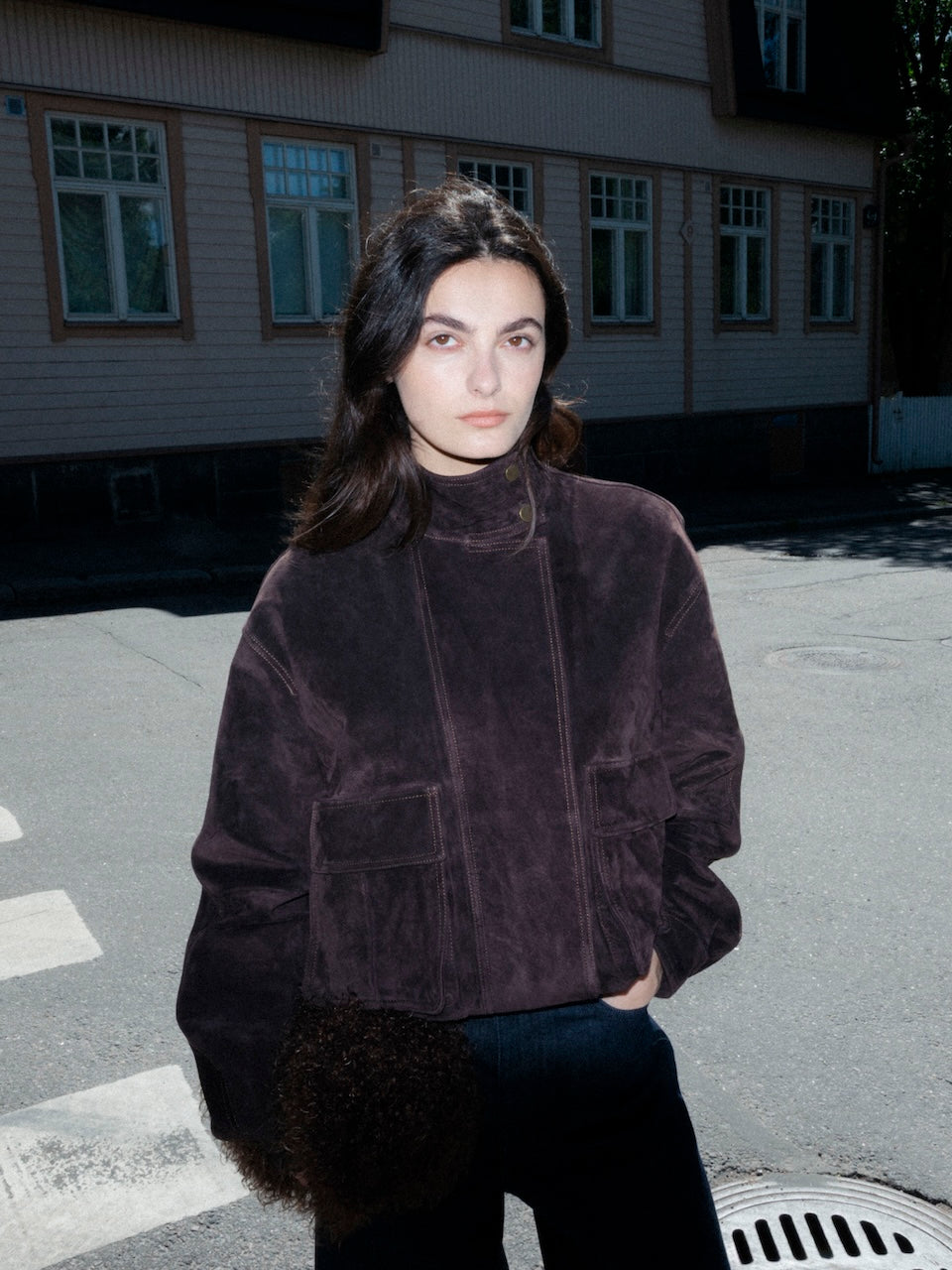 Willow Suede Jacket velvet brown