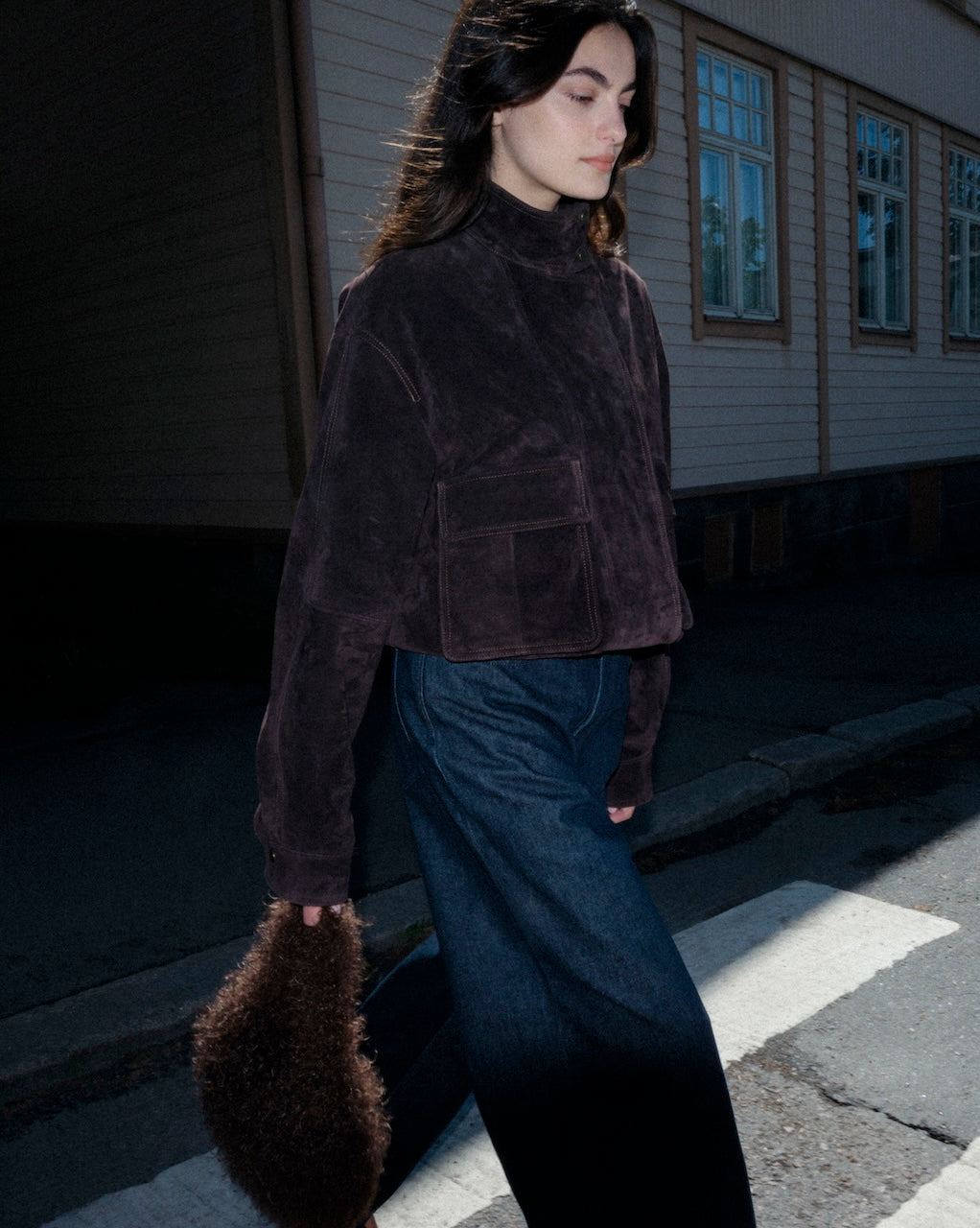 Willow Suede Jacket velvet brown