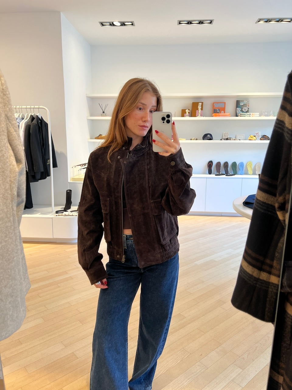 Willow Suede Jacket velvet brown