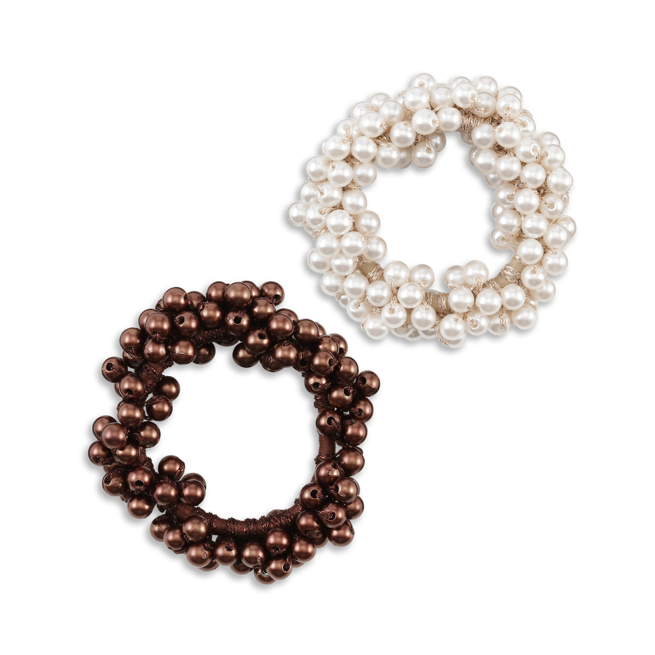 2-Pack Classic Pearl Elastic beige/brown