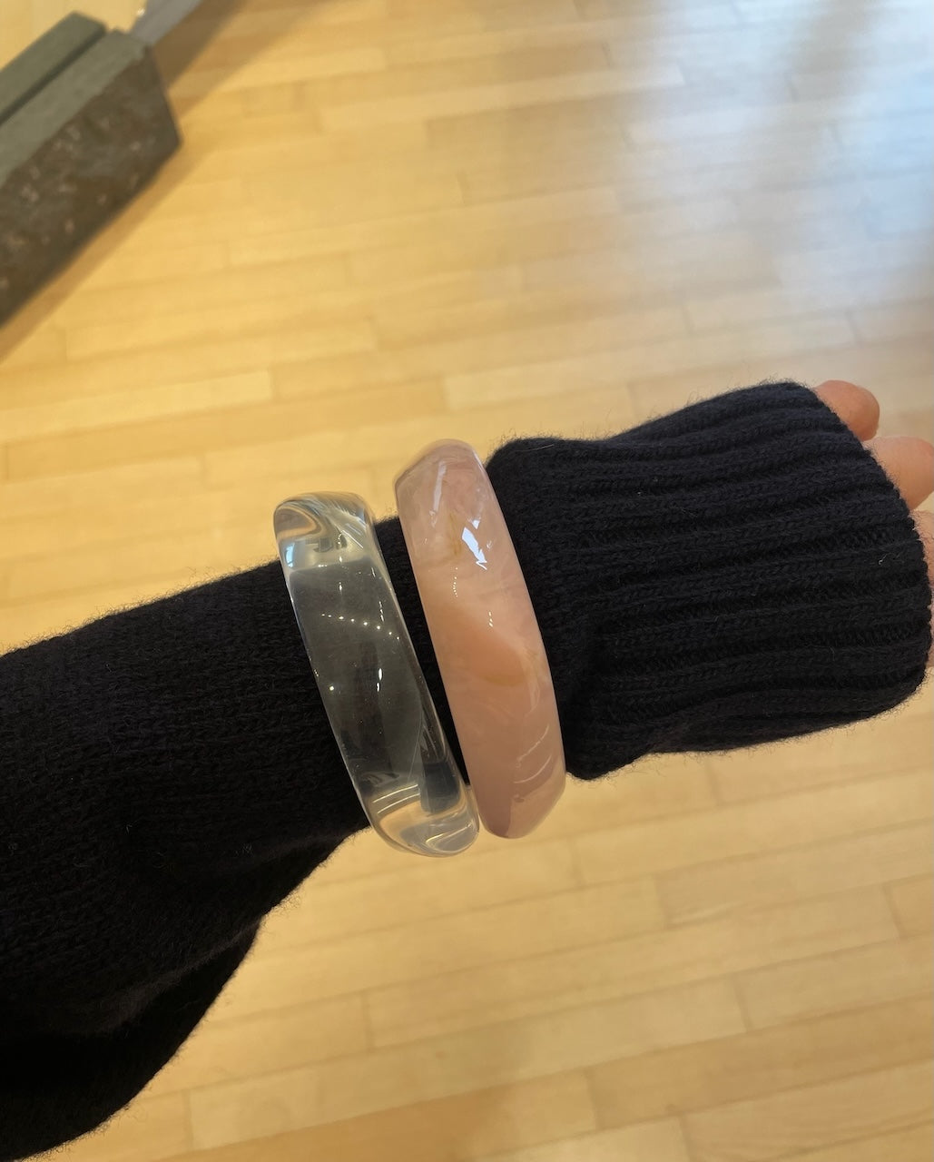 Chunky Bangle clear