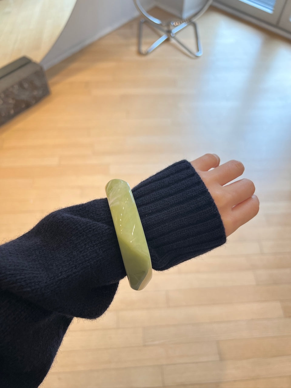 Chunky Bangle pistachio