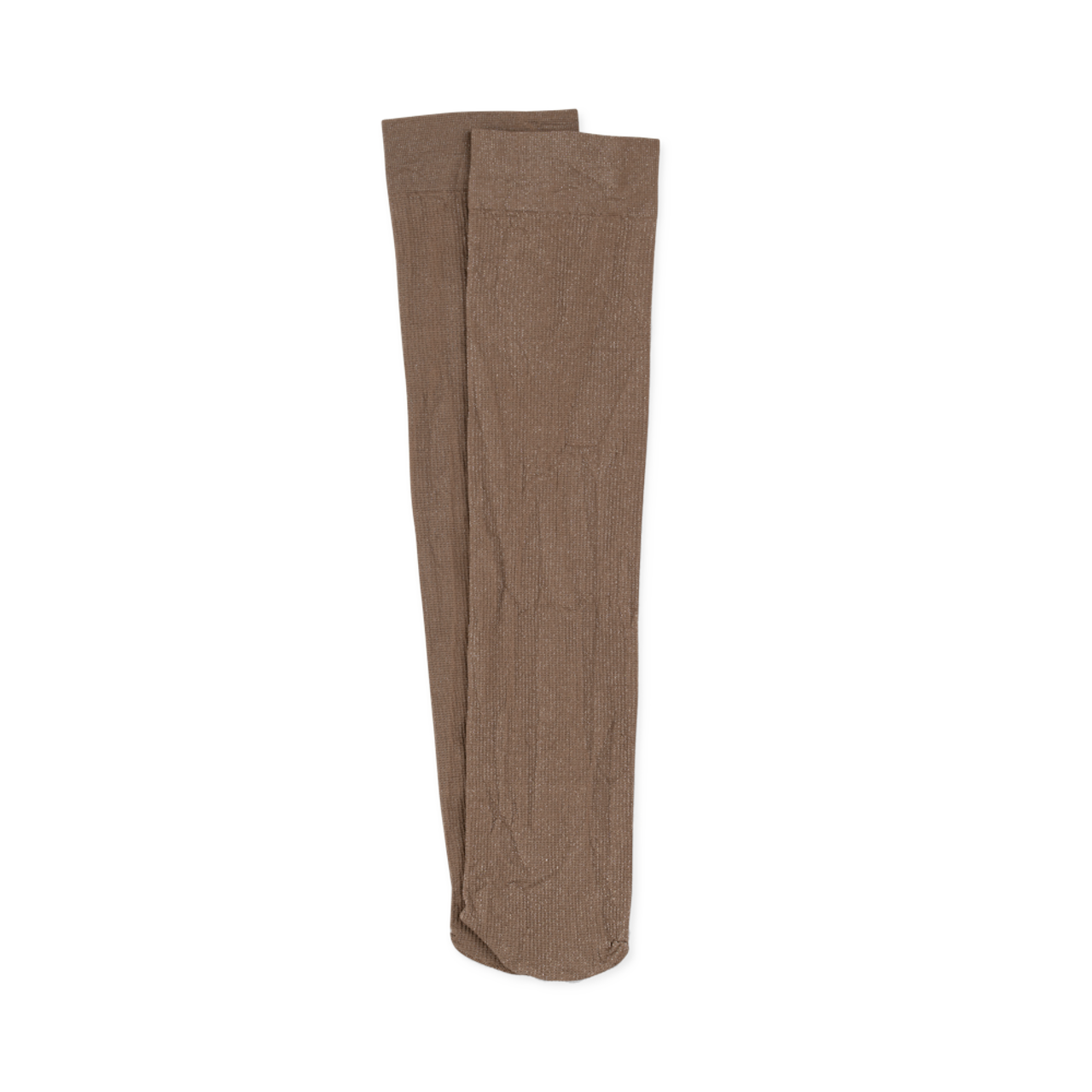 Glitter Socks taupe glitter