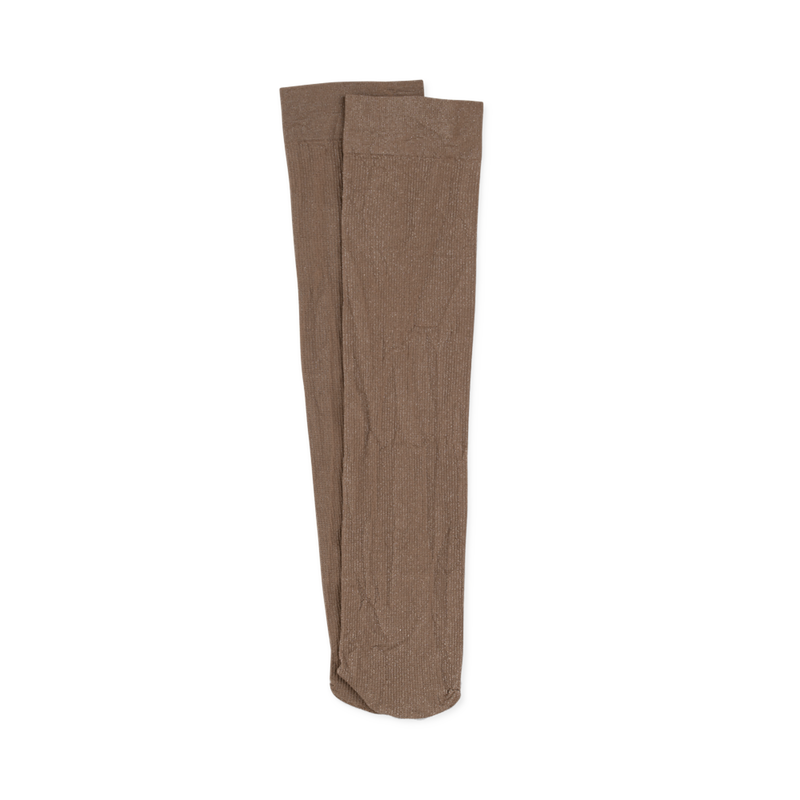 Glitter Socks taupe glitter