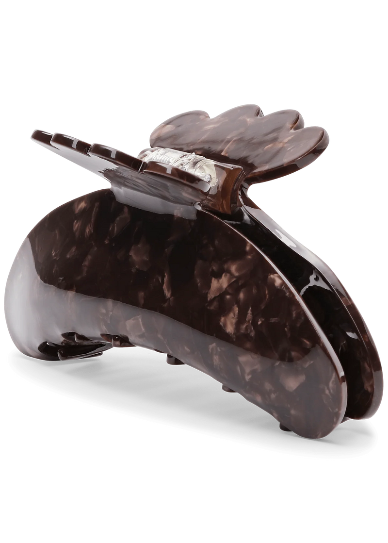 Haarklammer Helle Nordic Big brown