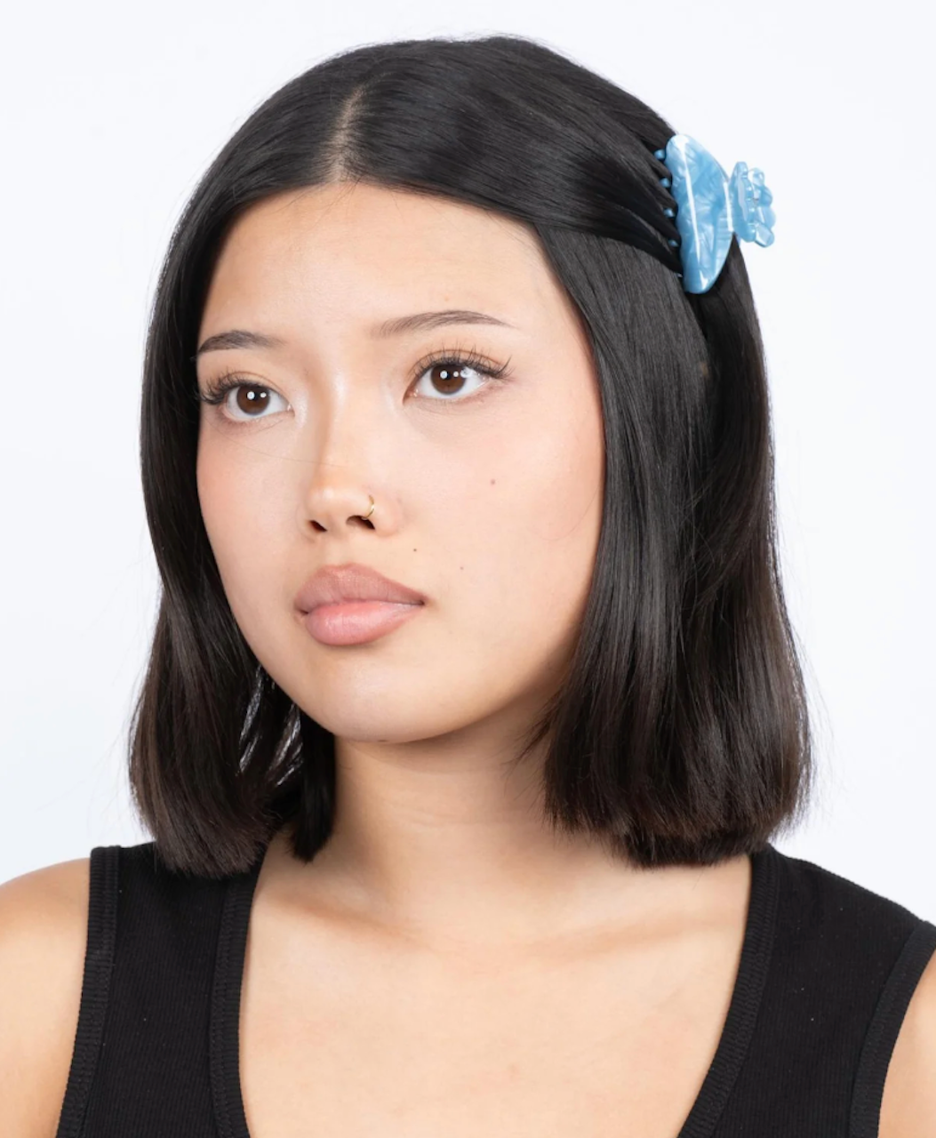 Haarklammer Helle Soft Serve Mini light blue