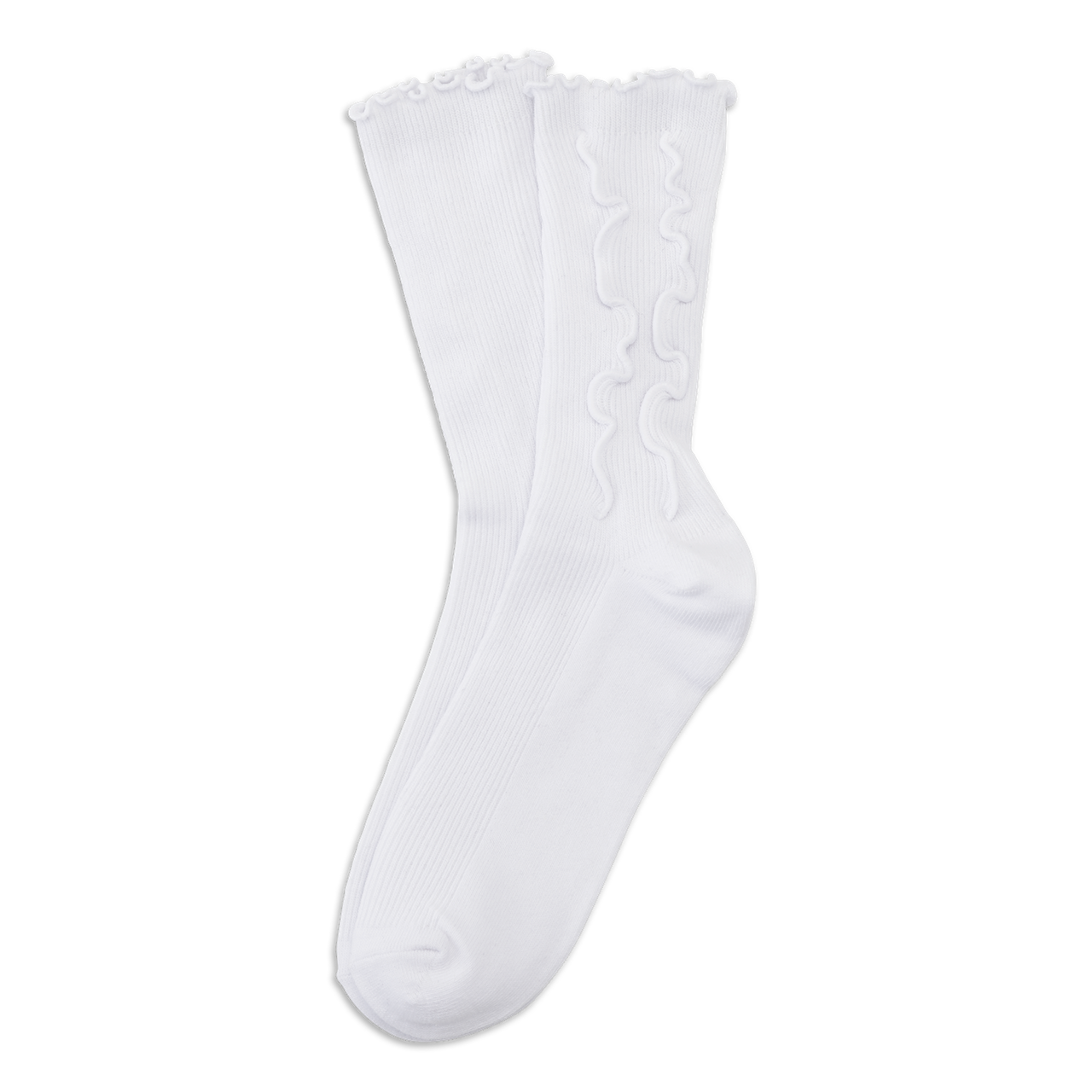 Ruffle Socks white