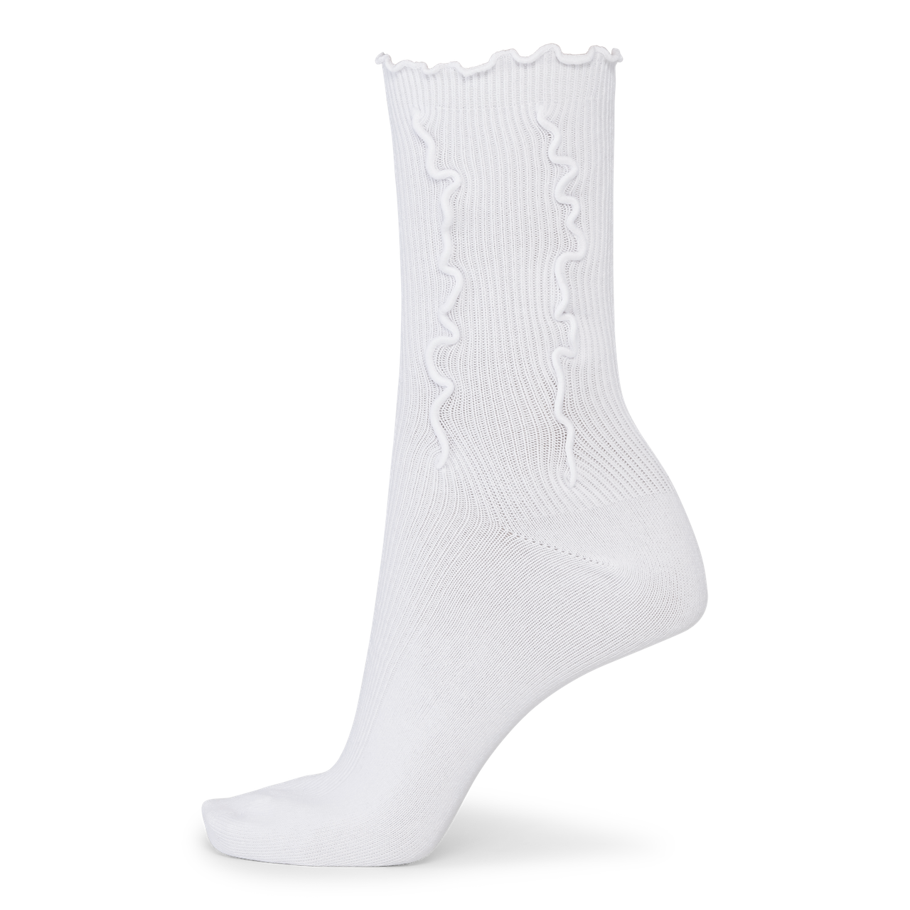 Ruffle Socks white