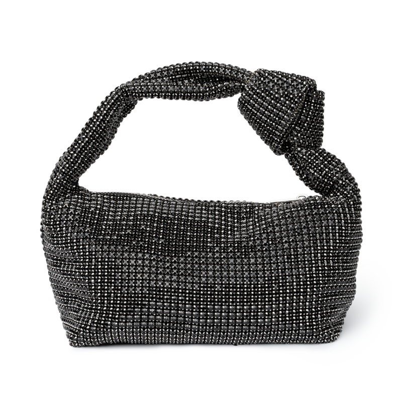 Silvermoon Crystal Bag black crystal