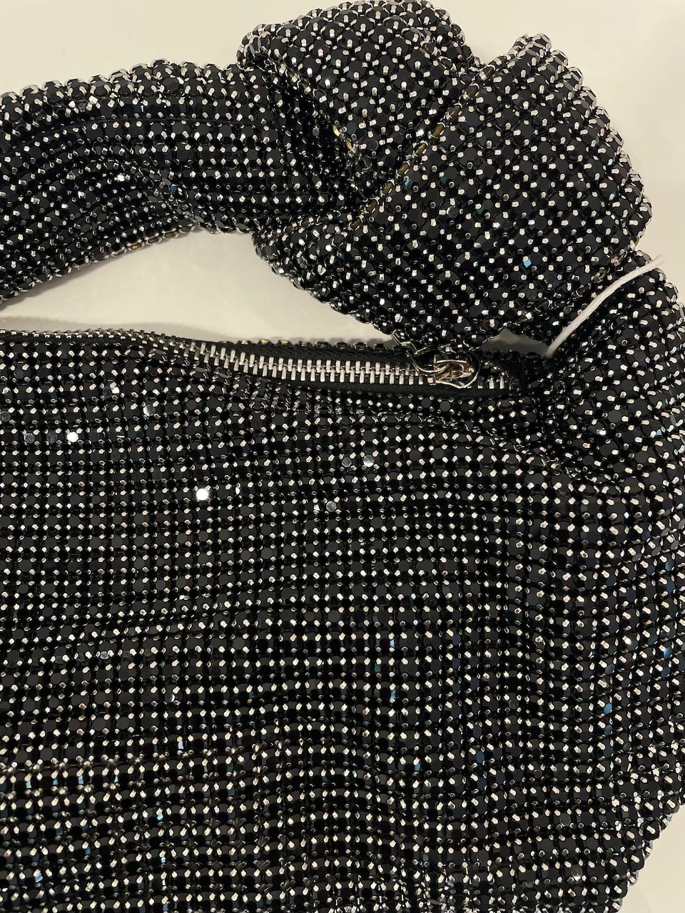 Silvermoon Crystal Bag black crystal