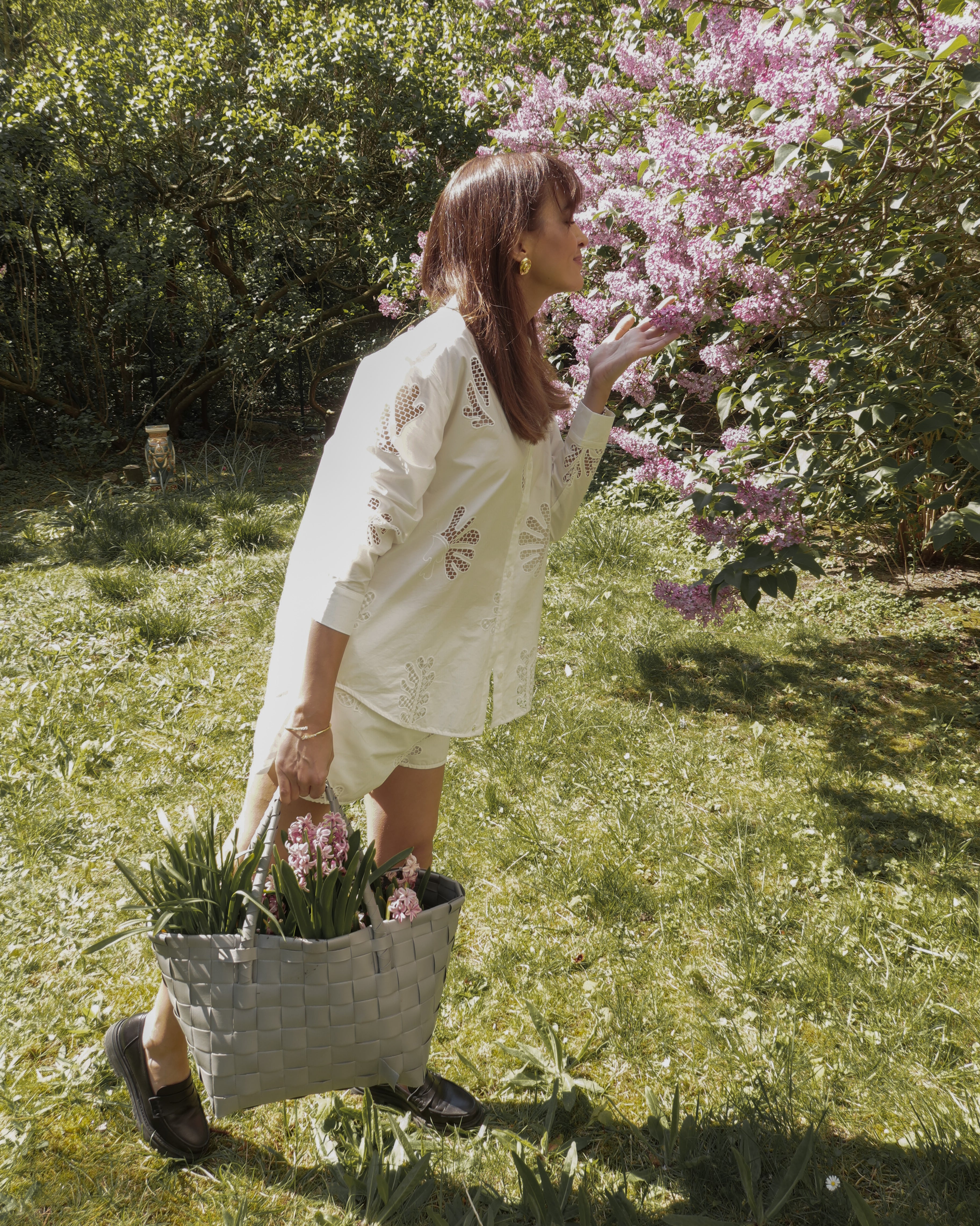 Loula Blouse blanc casse