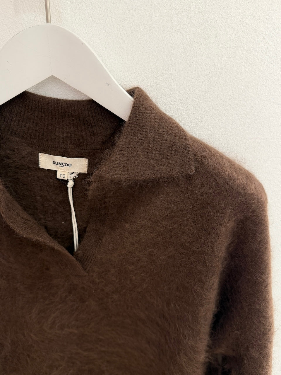 Padoma Knit Polo coffee